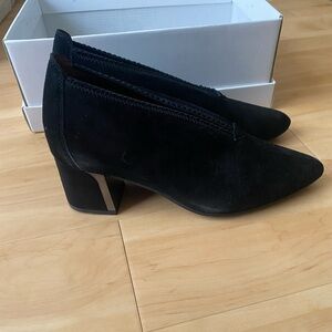 Hispanitas Black Women's Block Heel Shoes